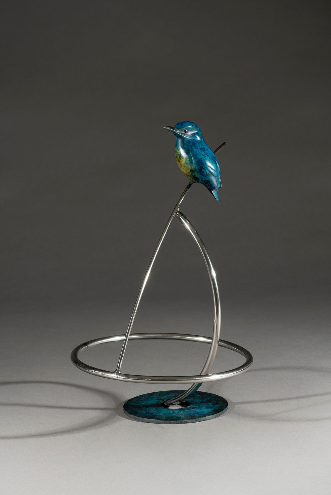 Simon Gudgeon, Kinetic Kingfisher, 2024
