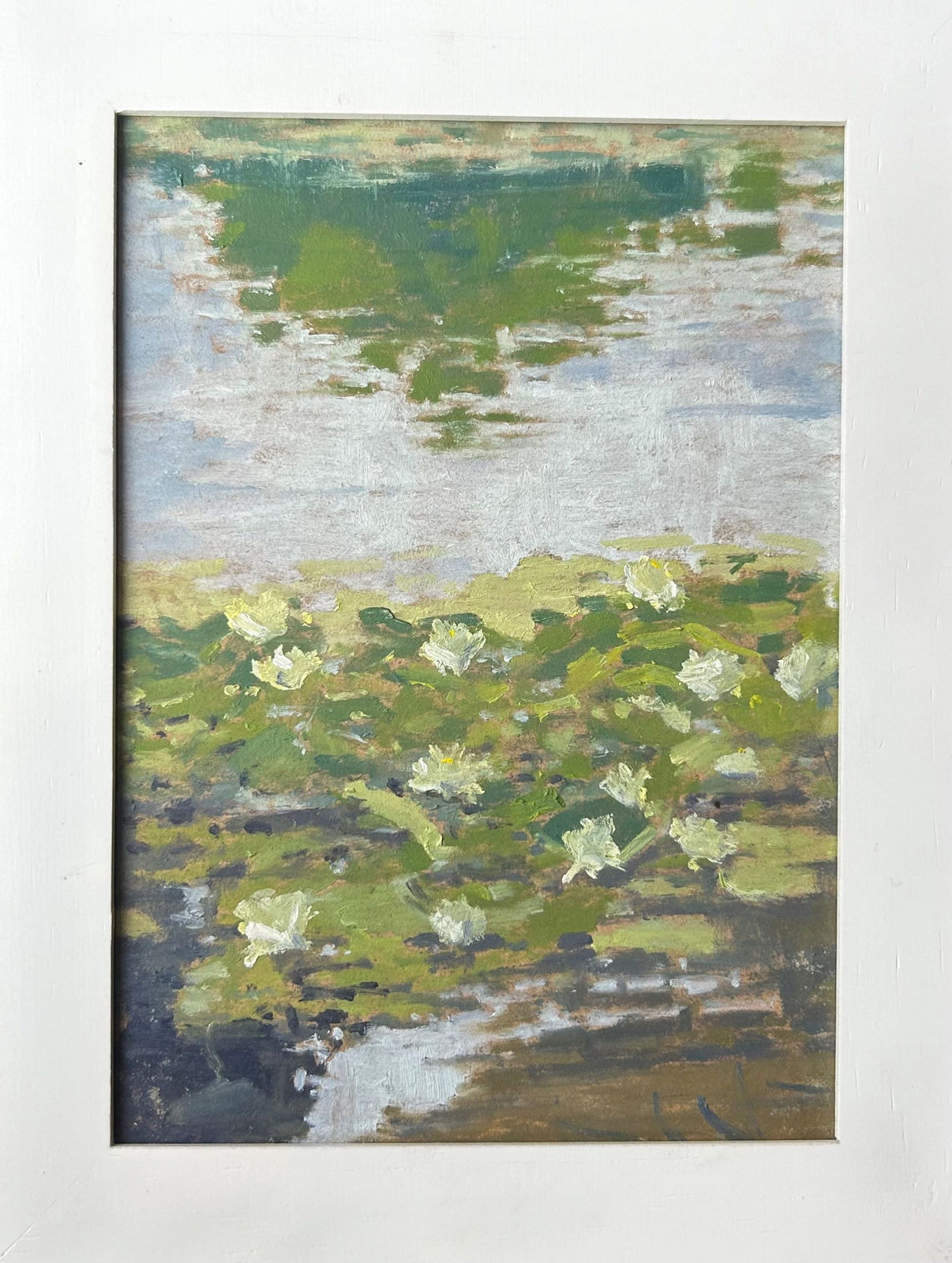 Stephen Bithell, Water Lilies on Artist's Pool