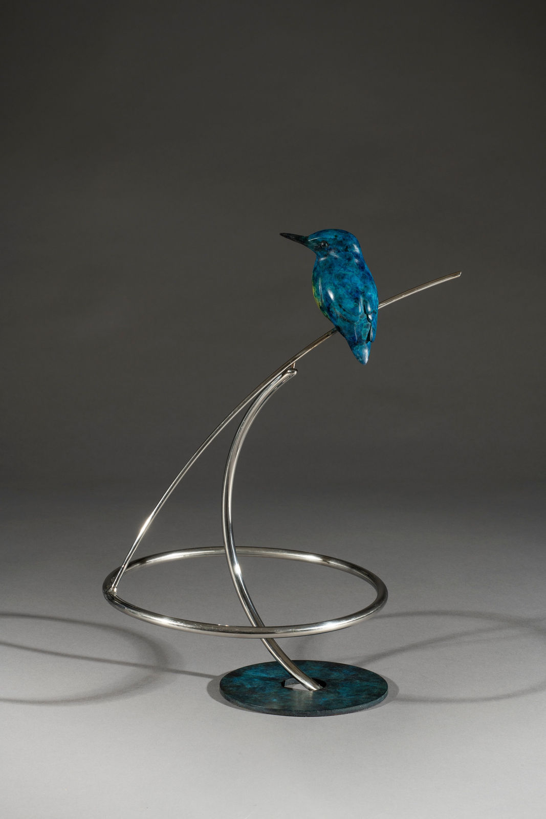 Simon Gudgeon, Kinetic Kingfisher, 2024