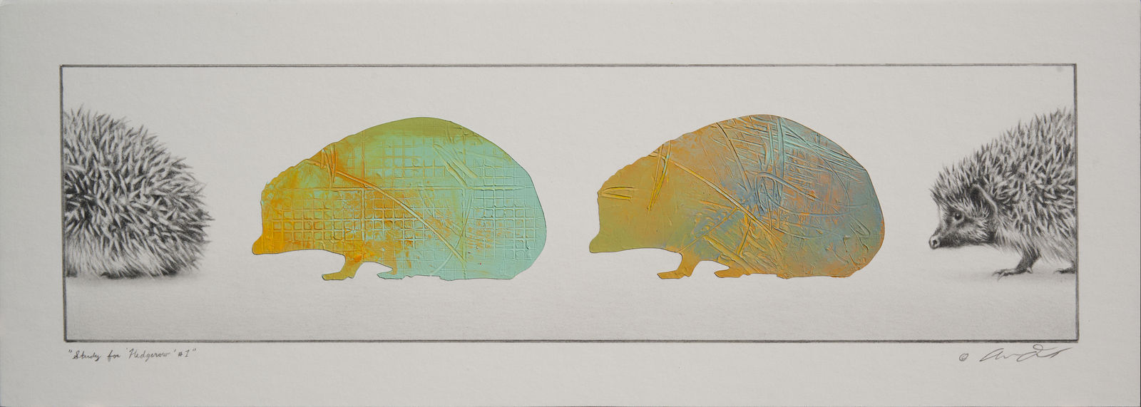 Andrew Denman, Study for 'Hedgerow' #1