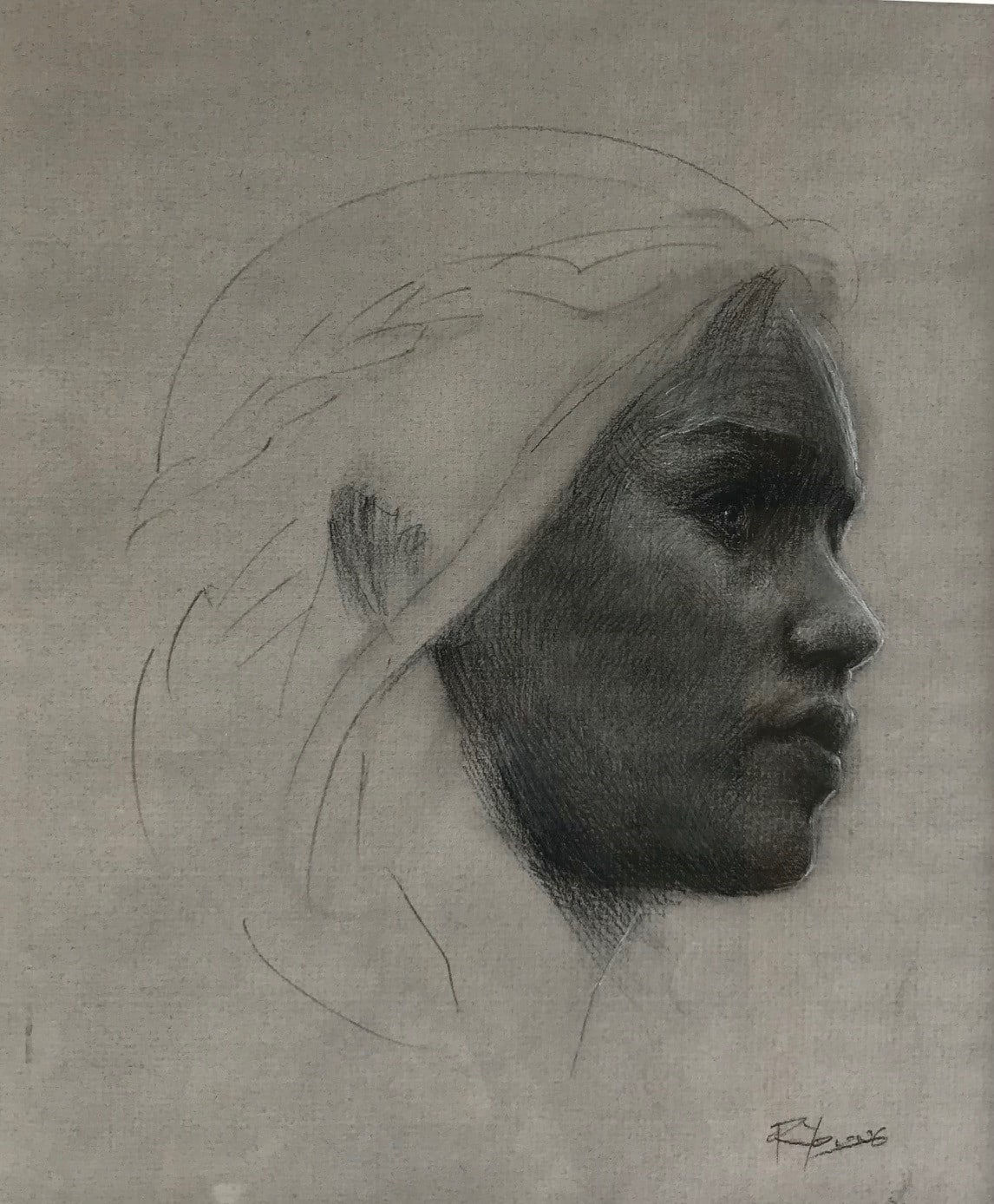 Rick Young, Head Study VIII