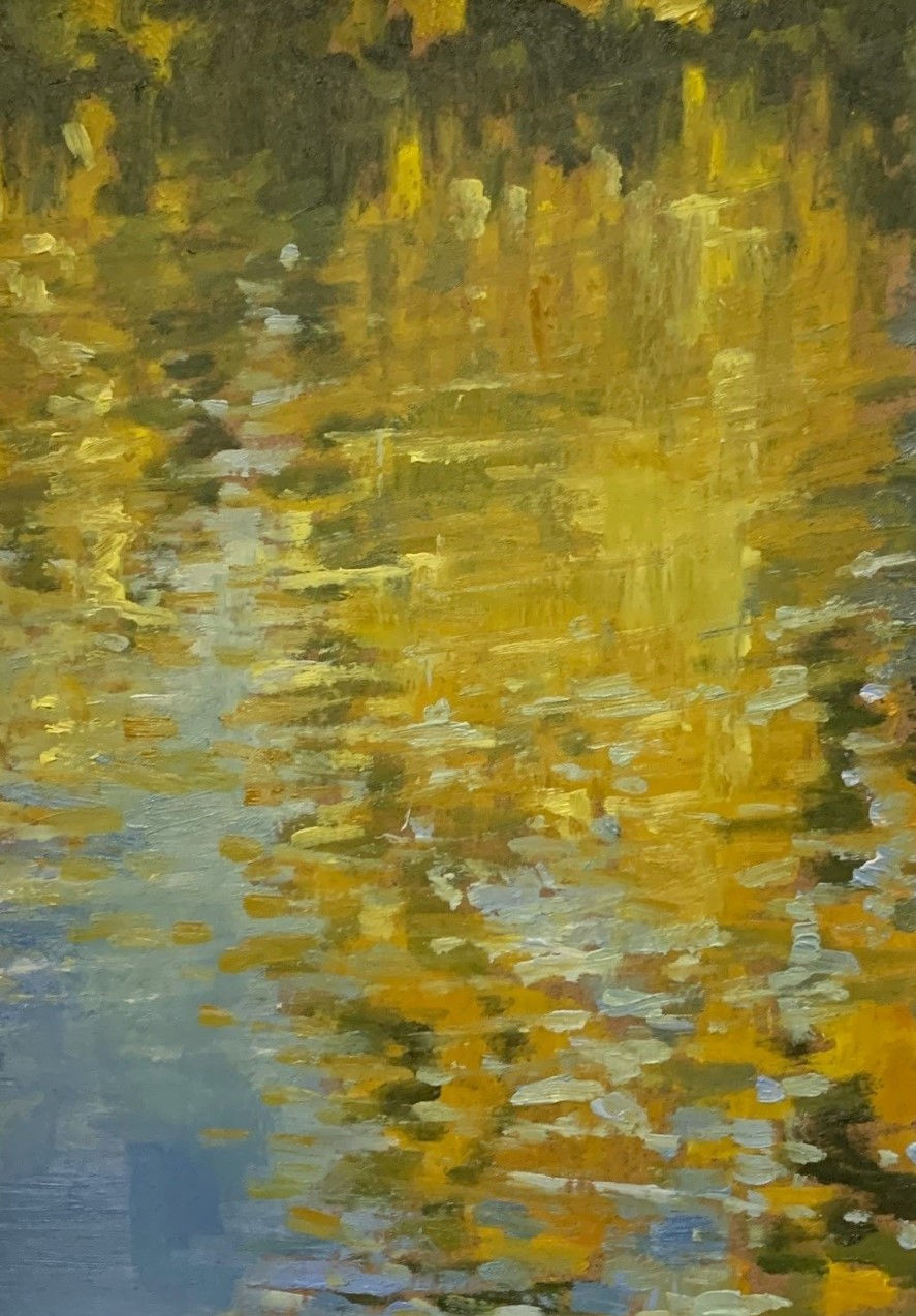 Stephen Bithell, Rhapsody in Yellow, Pallington Lakes , 2021