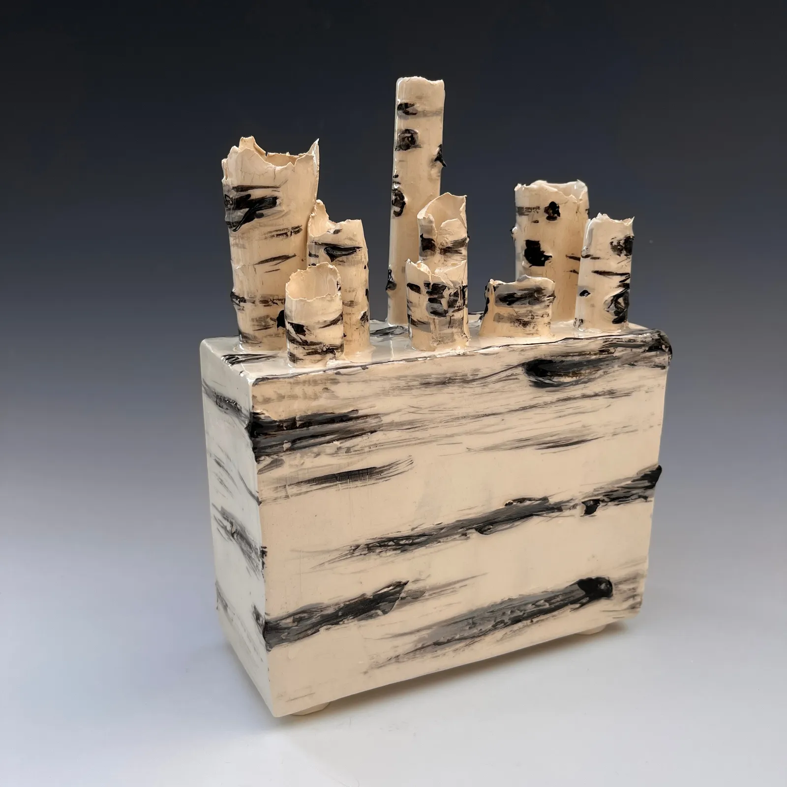 Elaine King, Birch Flower Brick , 2023