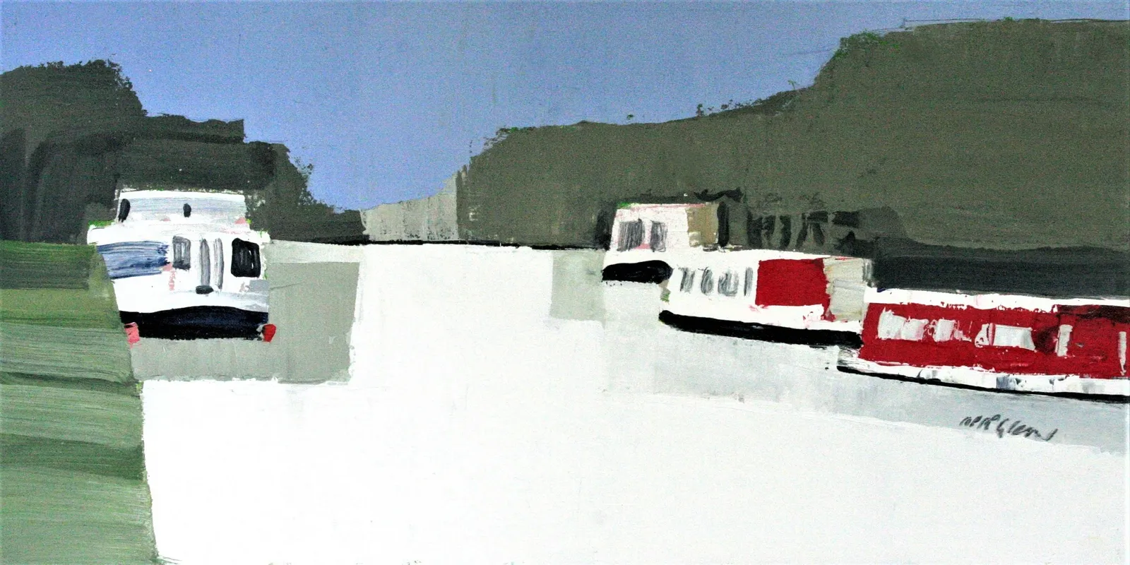 Mhairi McGregor, RSW PAI, Canal du Midi