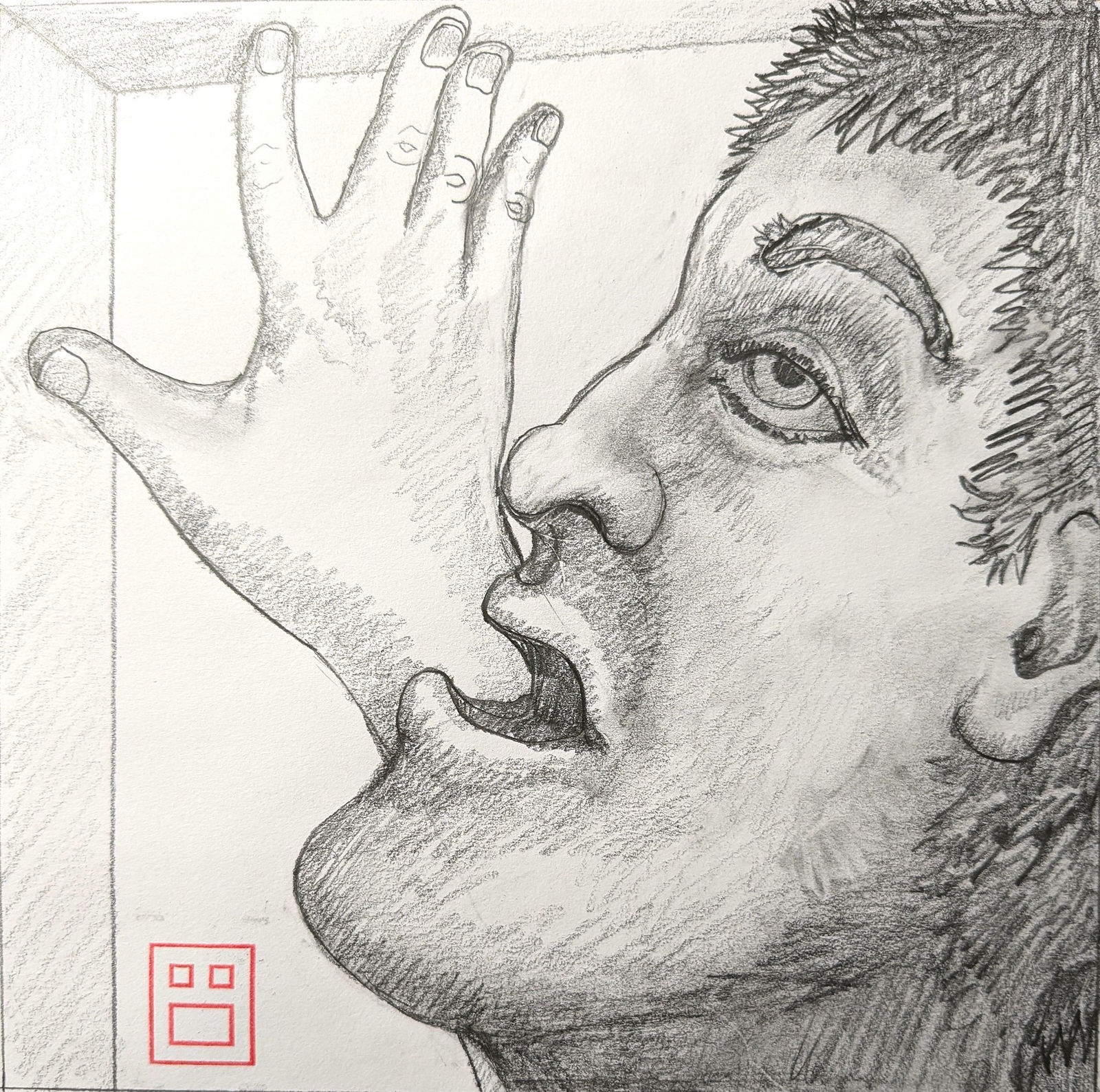 Artist at Garage10, Squaring Up I