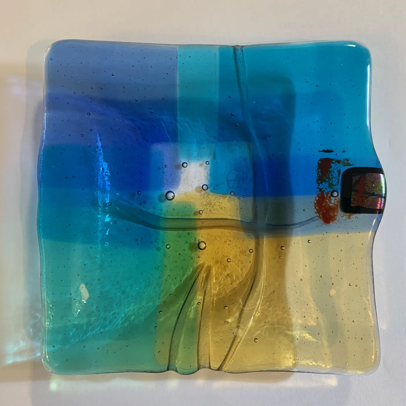 Kim Bramley SGS CGS, Tapestry Land Plate (15)