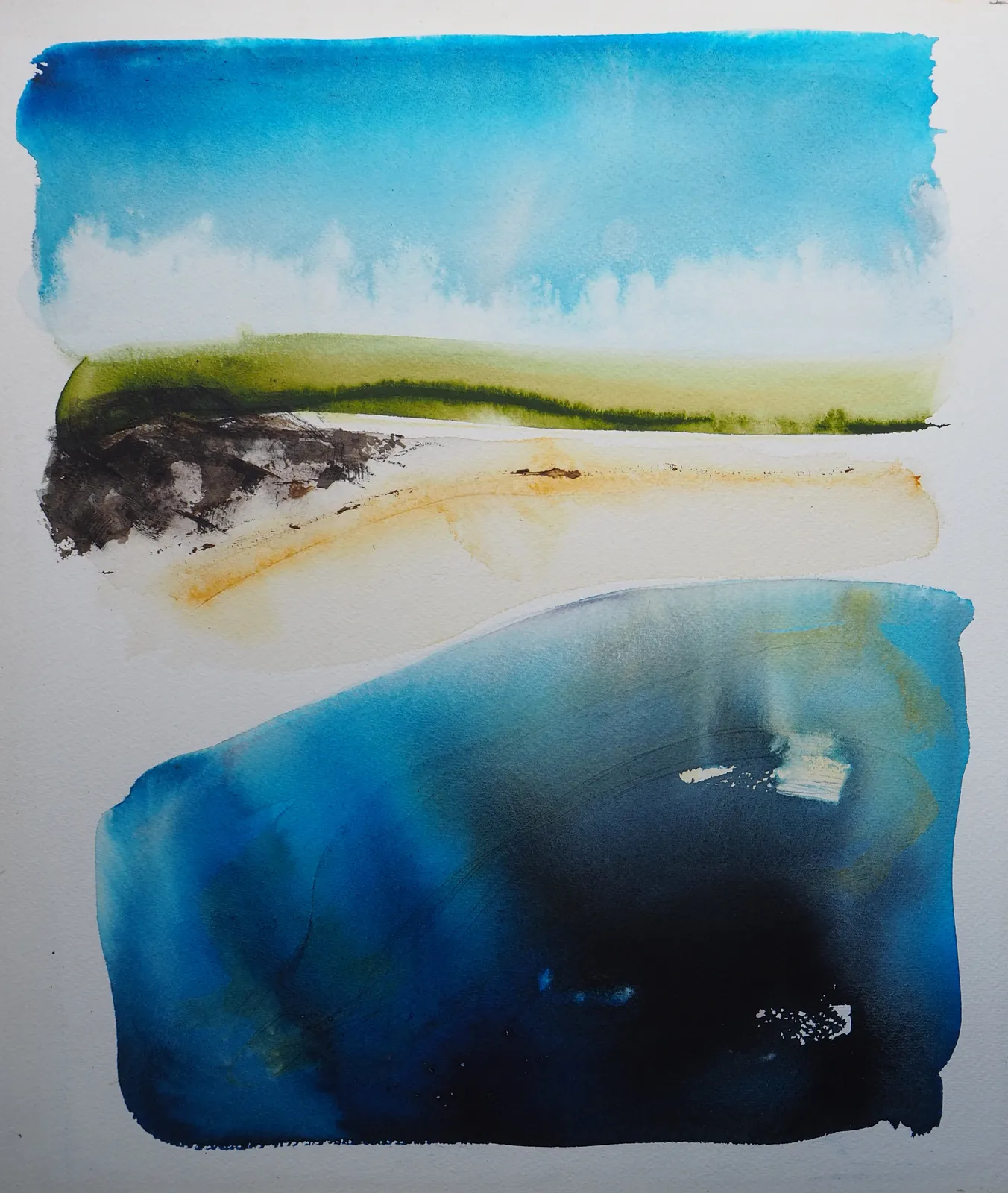 Susan Macintosh RSW, Corncrake Machair, Tiree, 2021