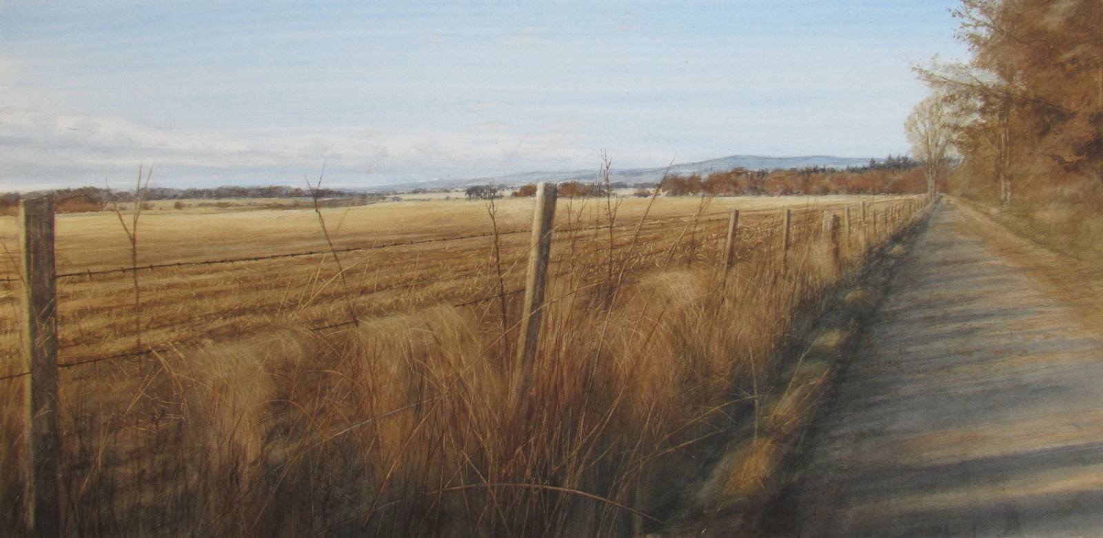 David Johnston RSW, Afternoon Light, February