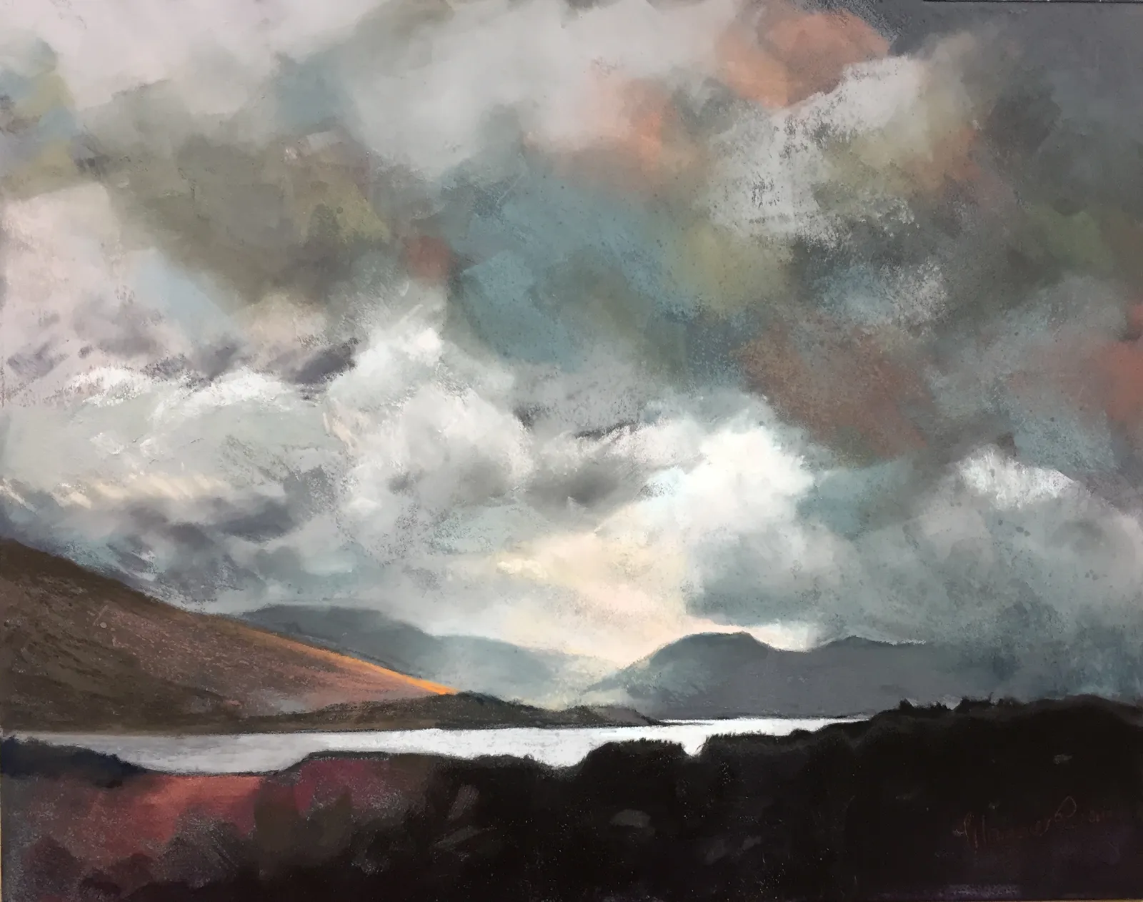 Margaret Evans, Rain Clouds Ahead