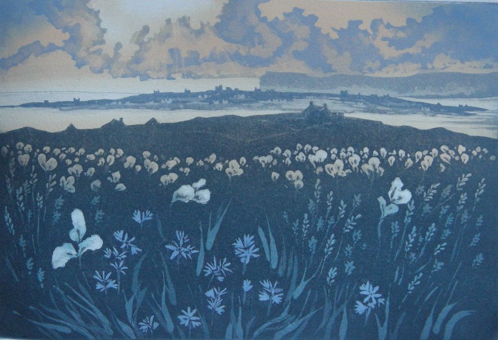 Kitty Watt, Midsummer Sunset, Stroma & Hoy