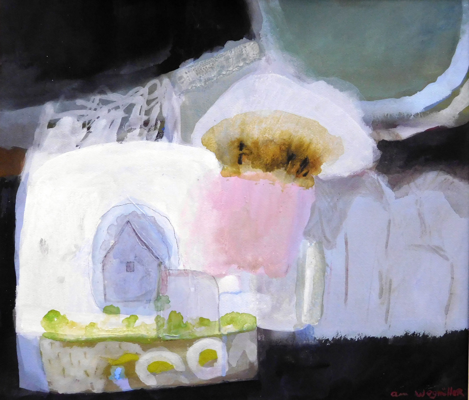 Ann Wegmuller RSW RWS, The Rabbit Catcher's House
