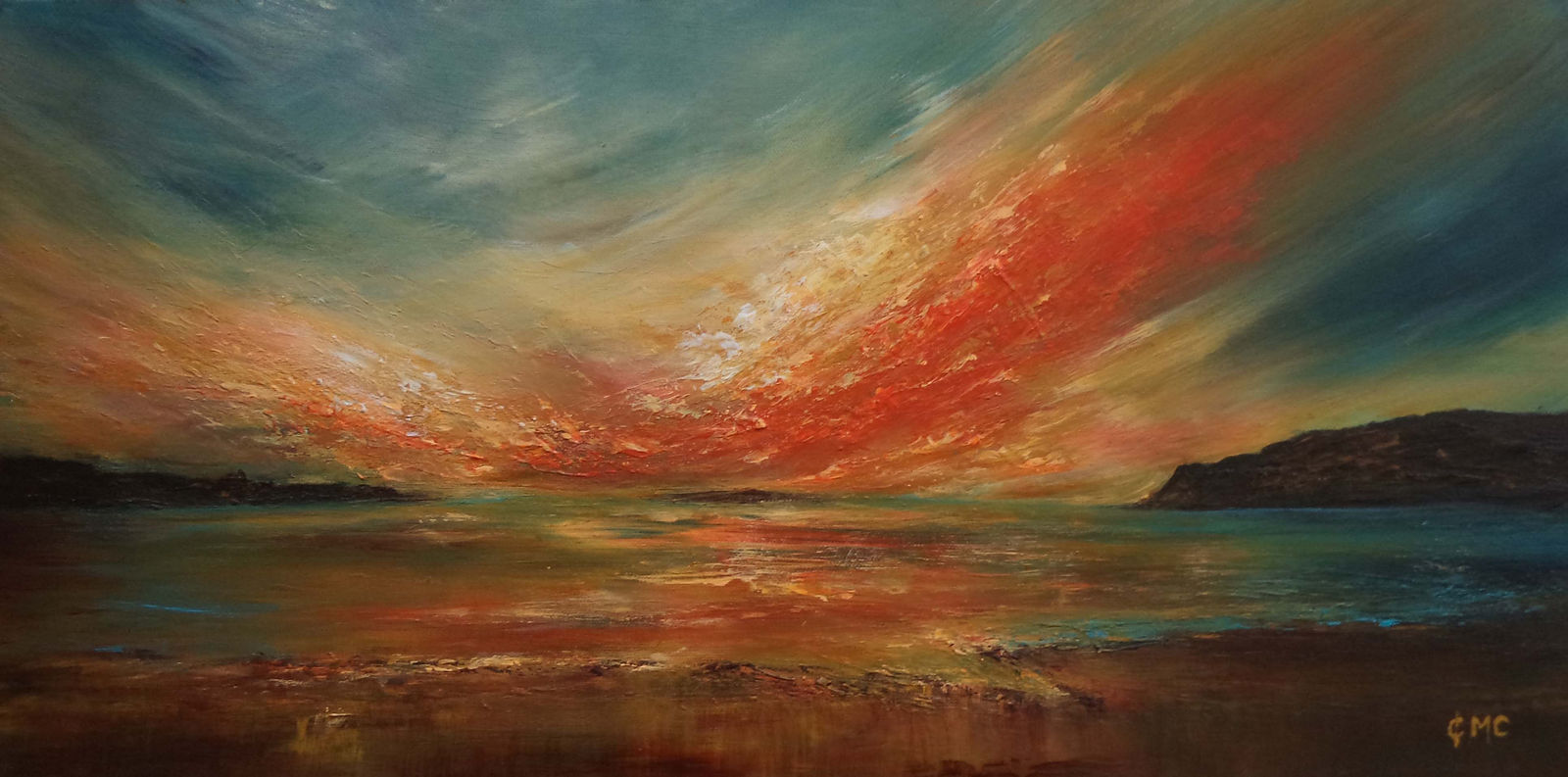 Grace Cameron, Warm Evening Over Glen Brittle