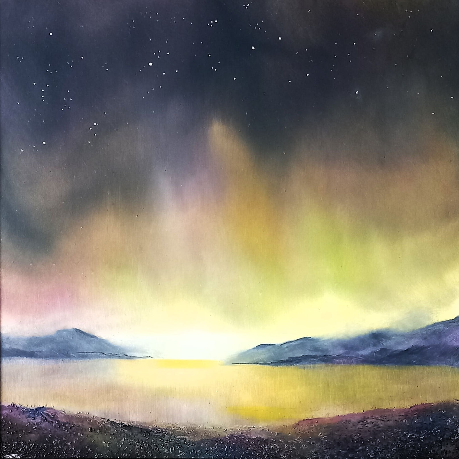 Peter Dworok, Northern Lights, Loch Greshonish