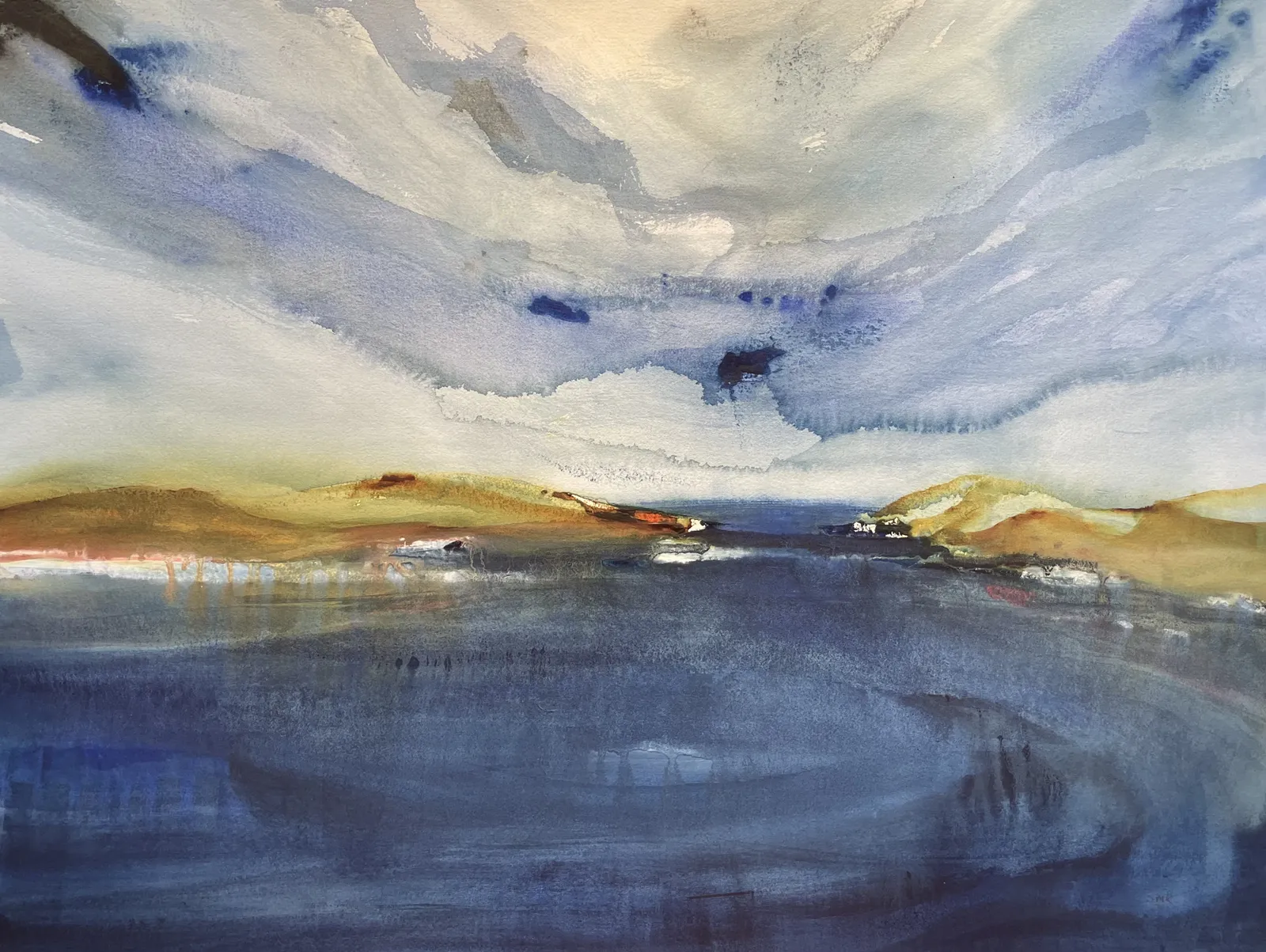 Stephen Redpath, Where Eiders Gossip, 2021