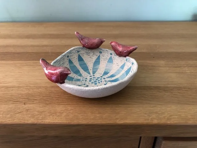 Lois Carson, Sgraffito Trinket Dish