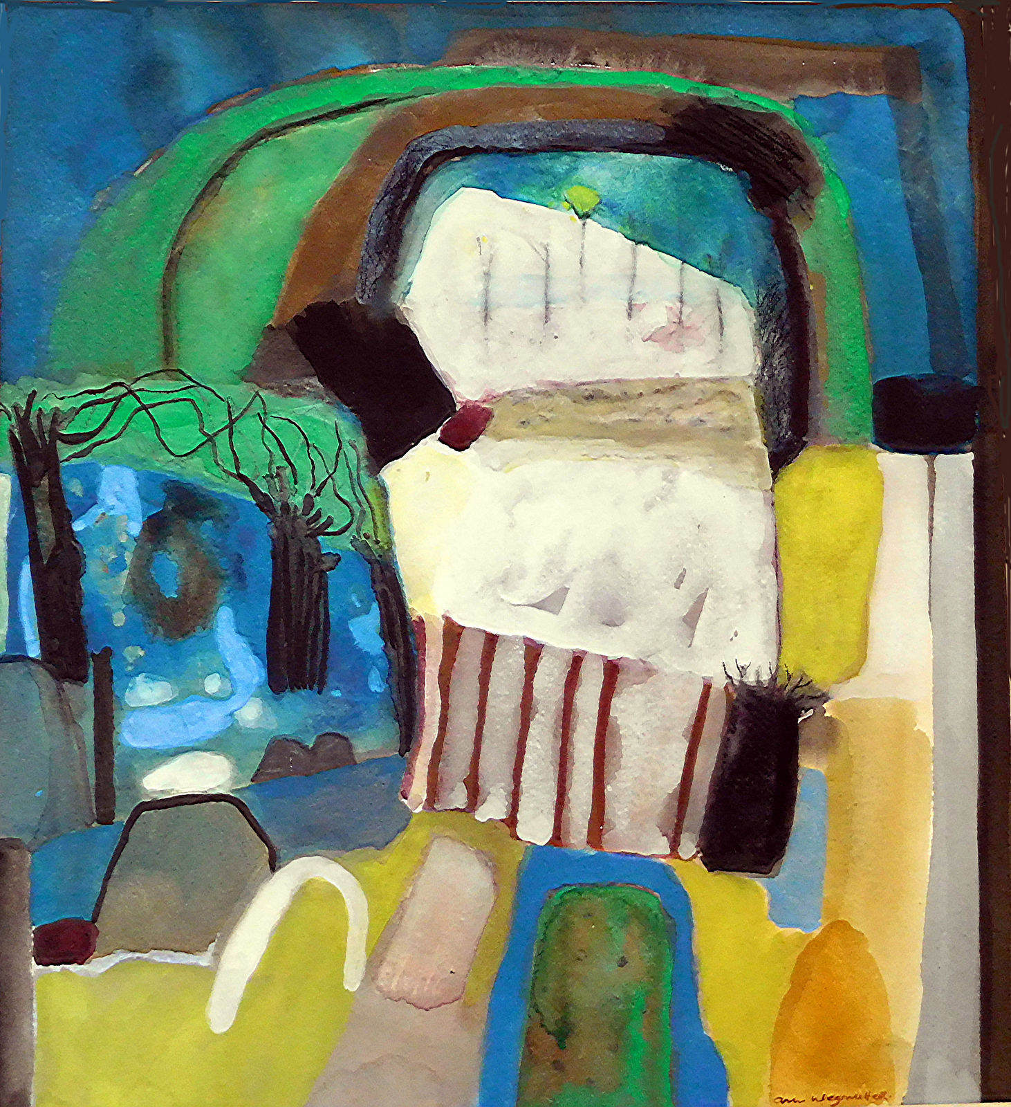 Ann Wegmuller RSW RWS, The Magical Forest