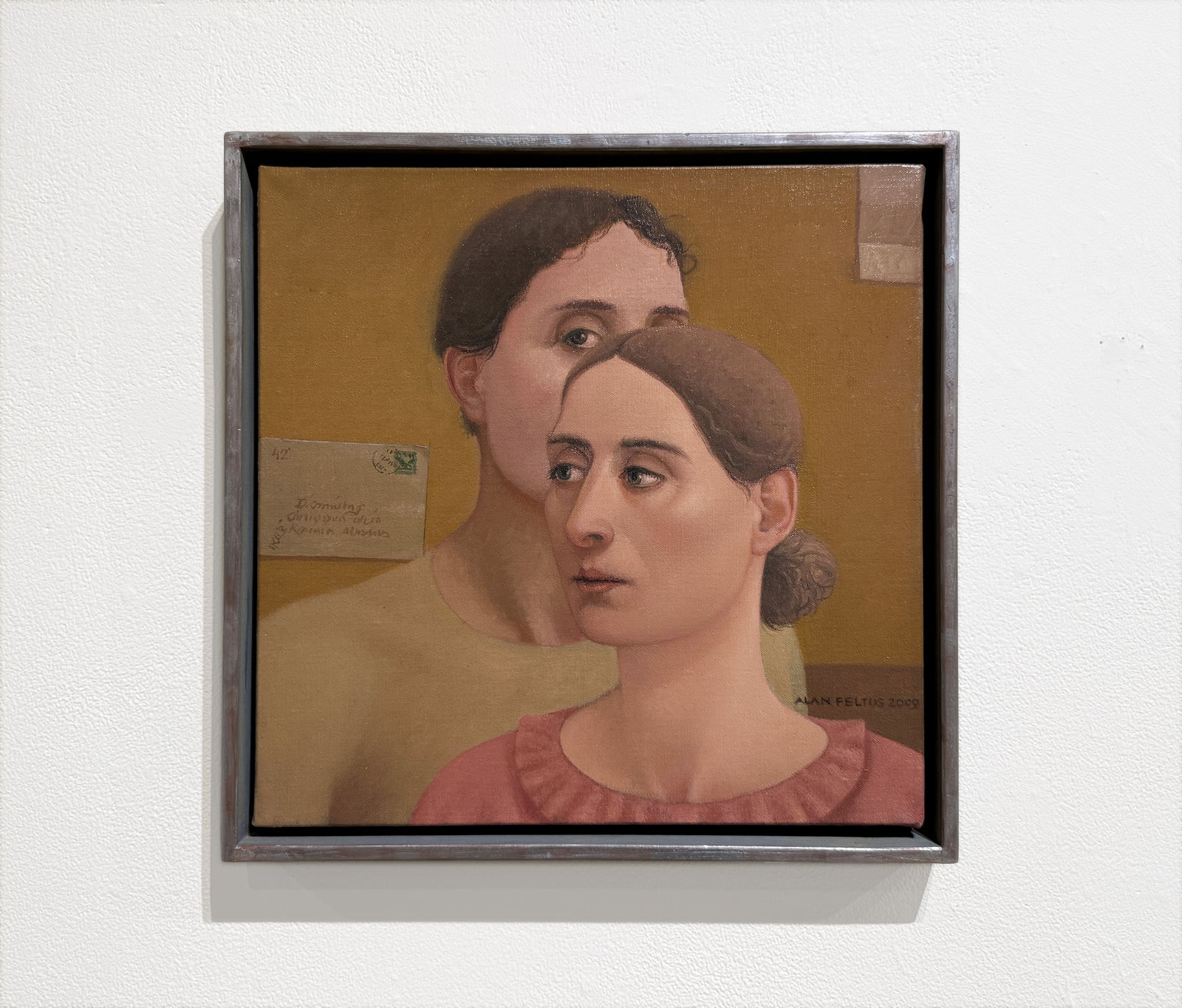 Painting of a man and woman