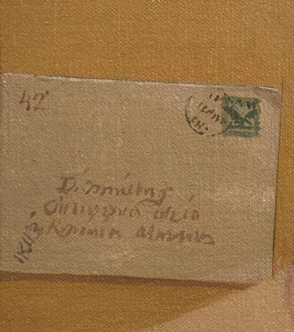 Painting of a man and woman