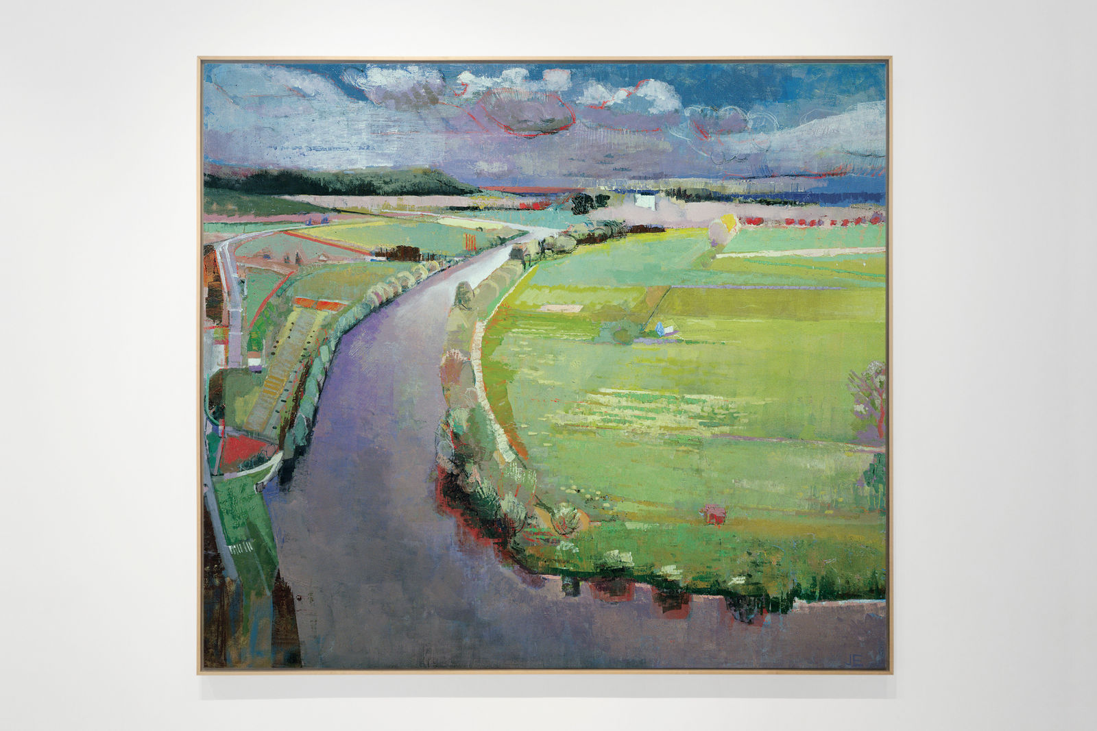 Oil painting of French Countryside