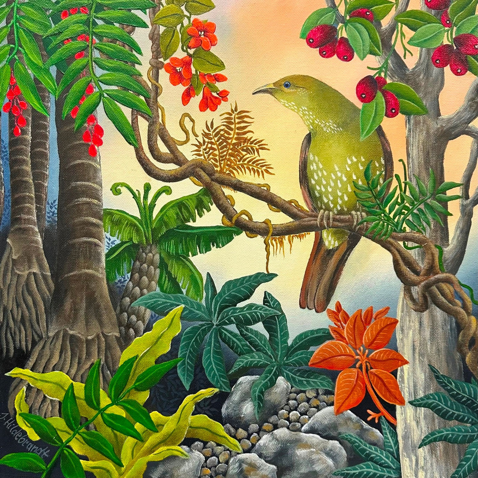 Johanna Hildebrandt, Satin Bowerbird (F), 2024