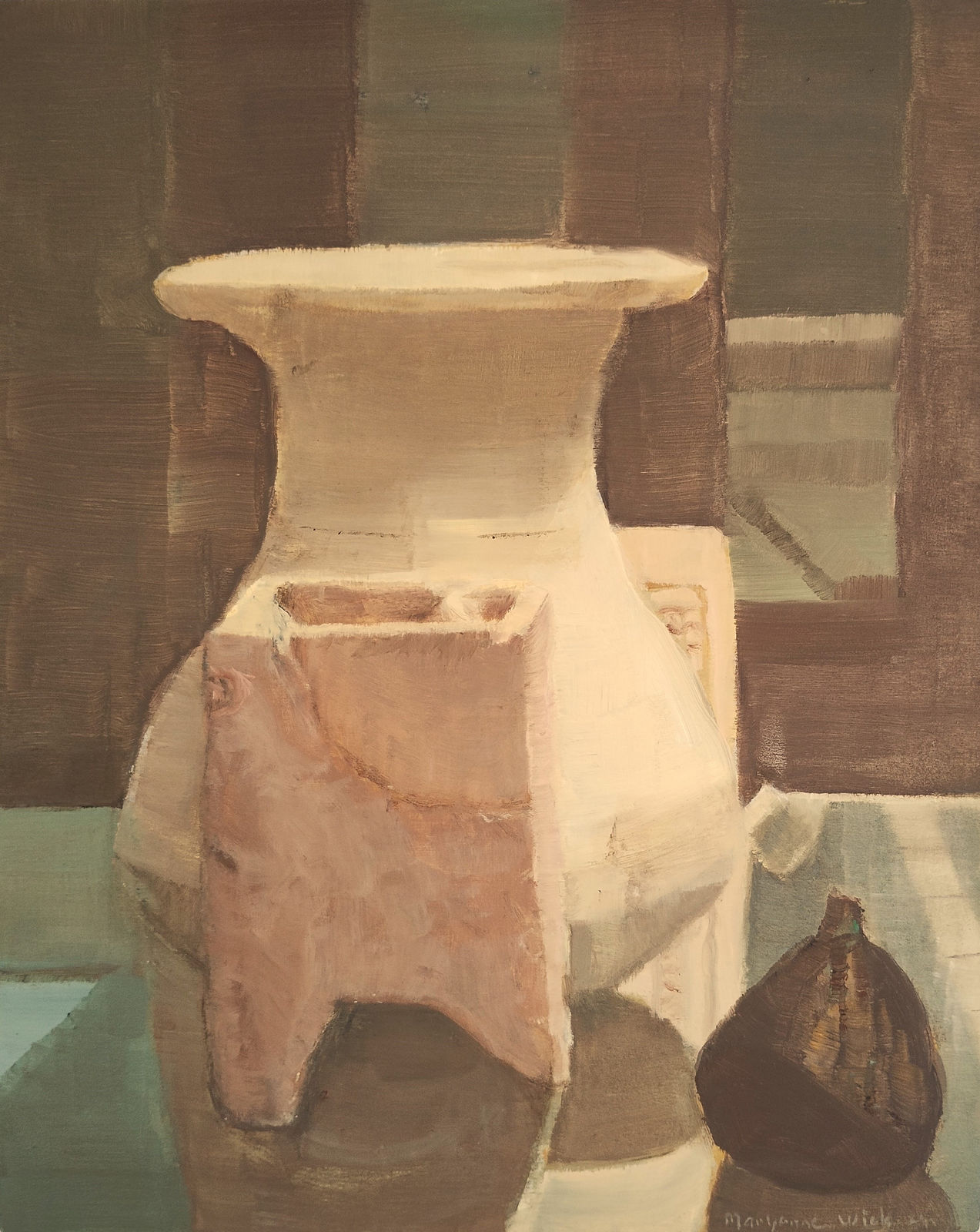 Maryanne Wick, Vessels and Fig, 2024