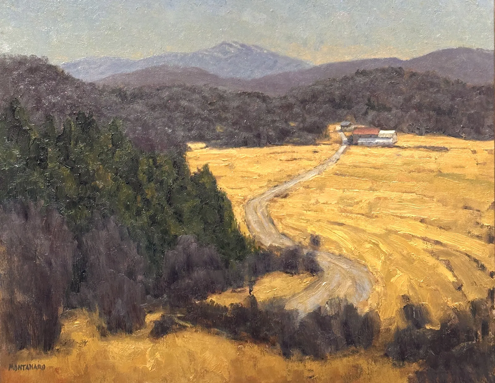 Todd Montanaro (b. 1967), Vermont Farm