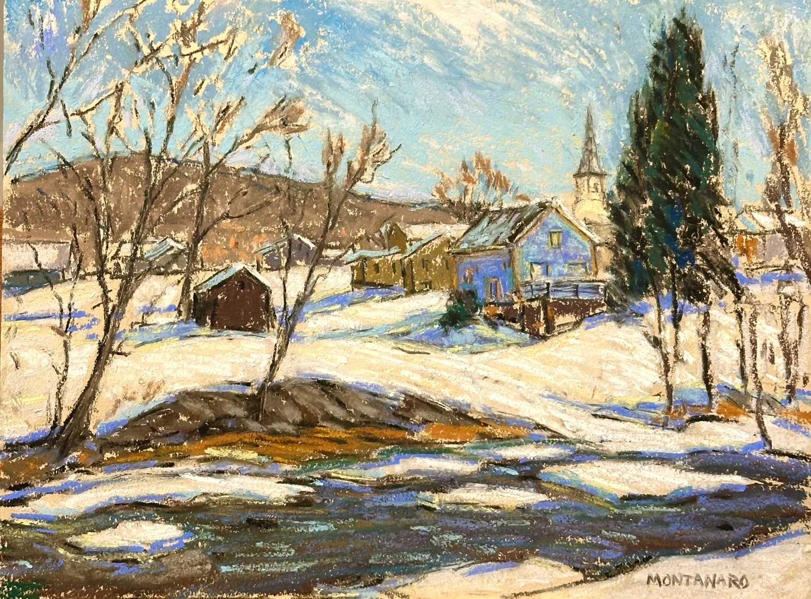 Todd Montanaro (b. 1967), At Waterville