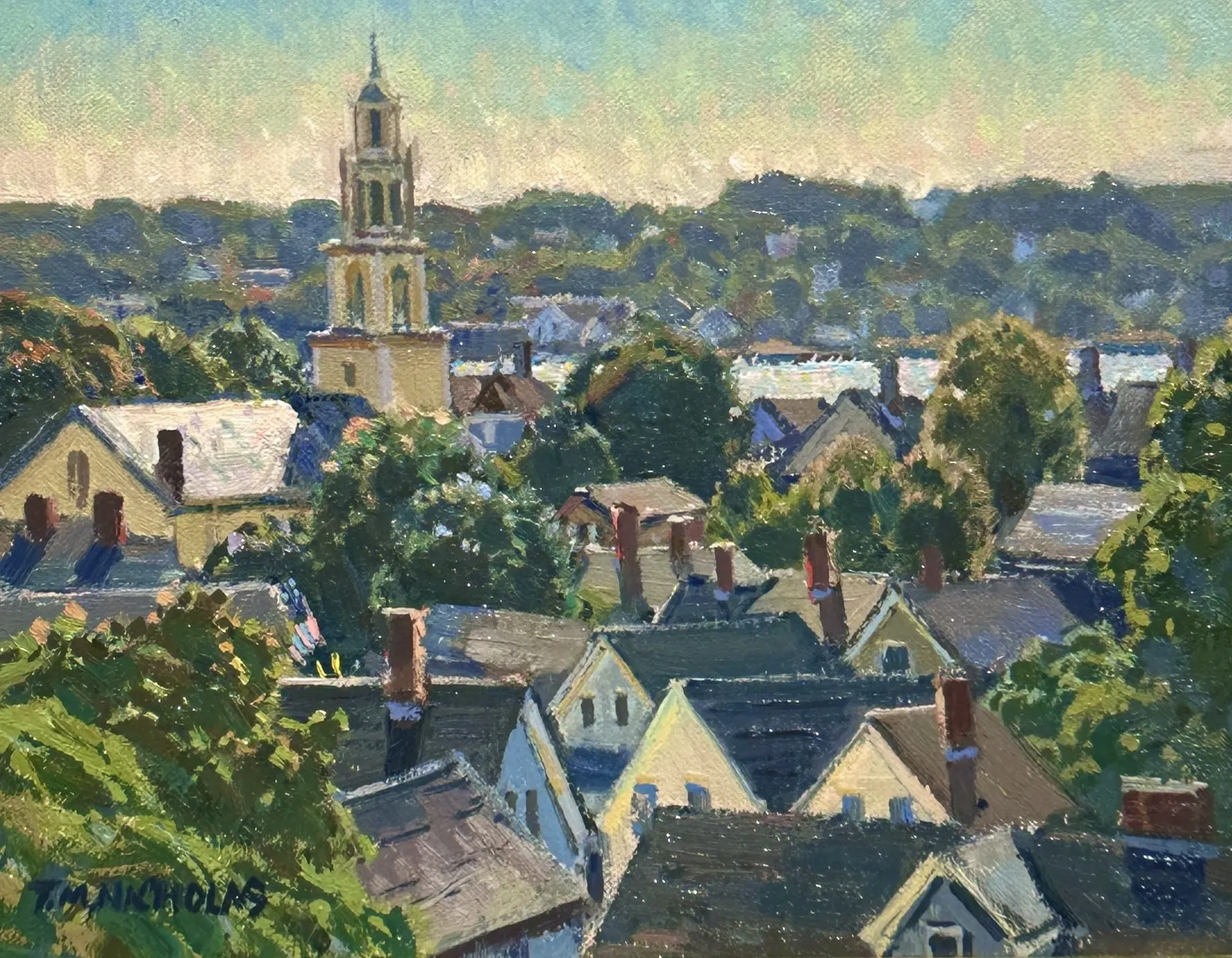 T.M. Nicholas (b. 1963), Morning, Gloucester