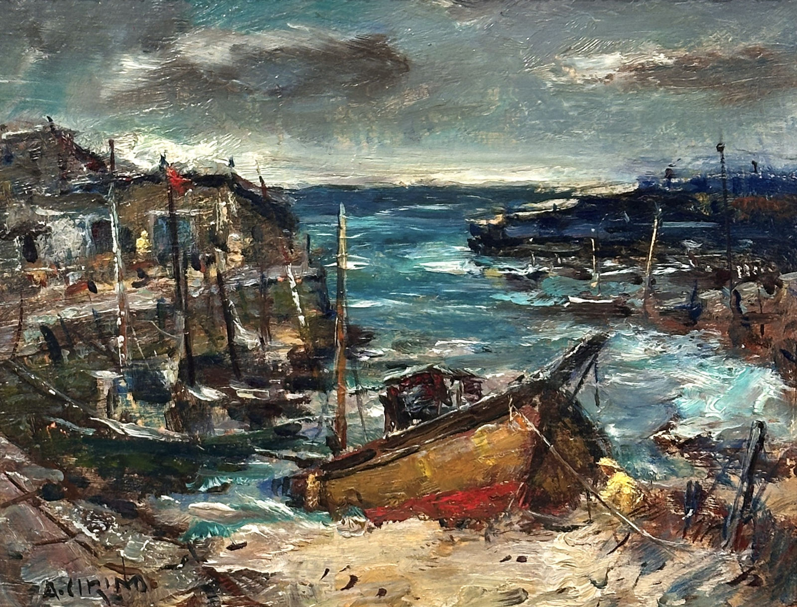 Antonio Cirino (1888 -1983), After the Storm