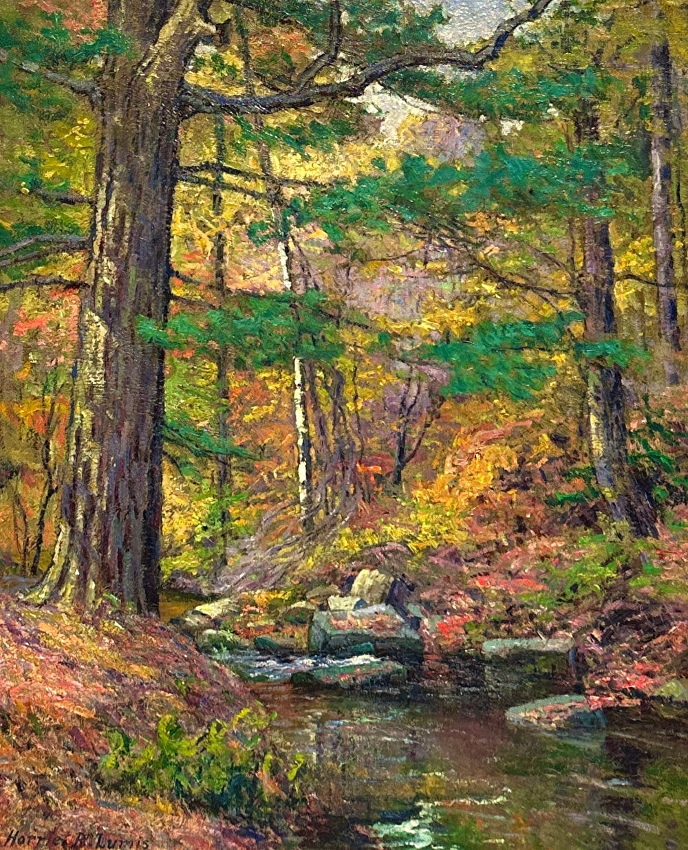 Harriet Randall Lumis (1870-1953), "Forest Scene"
