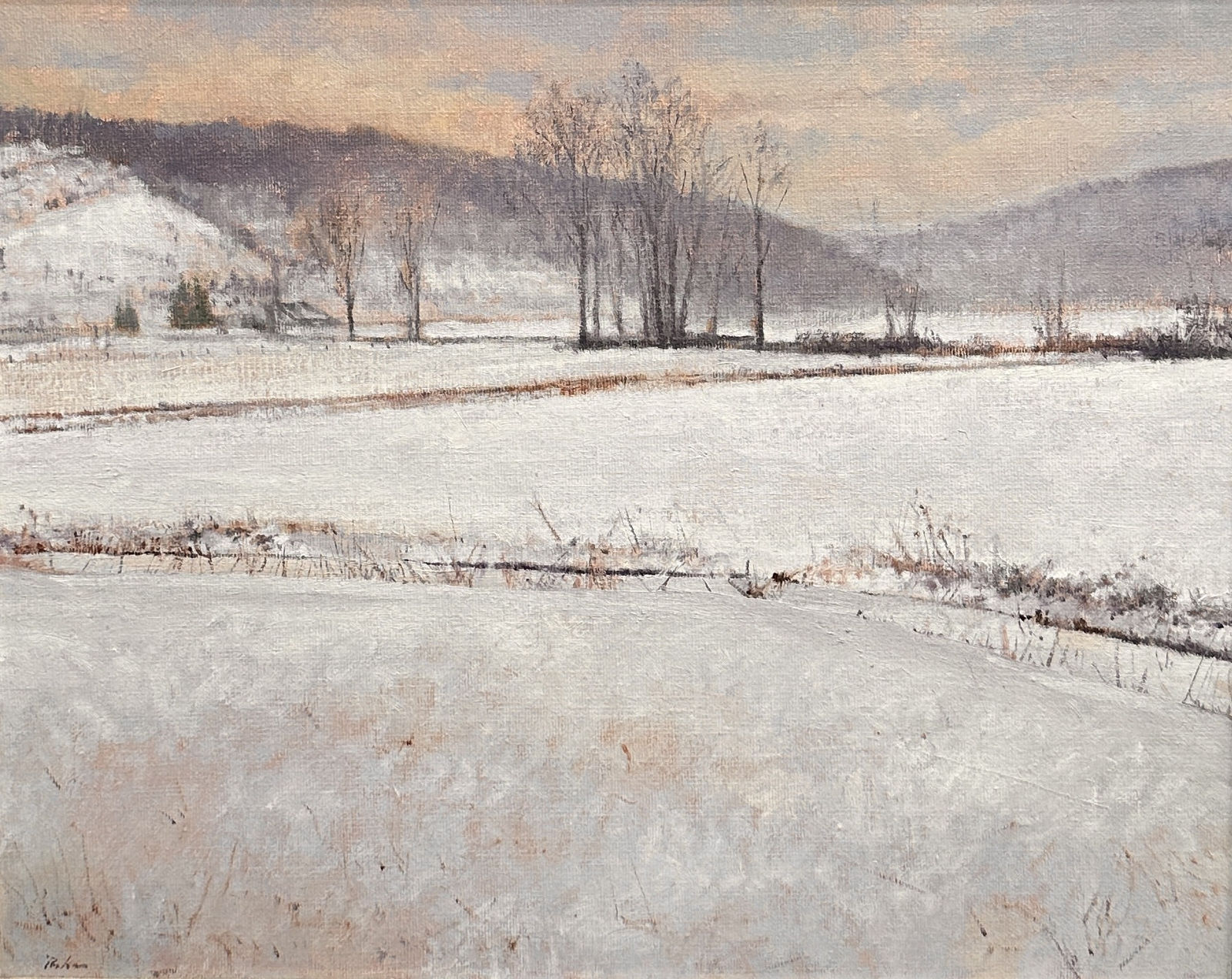 Peter Poskas (b. 1939), Quiet Winter