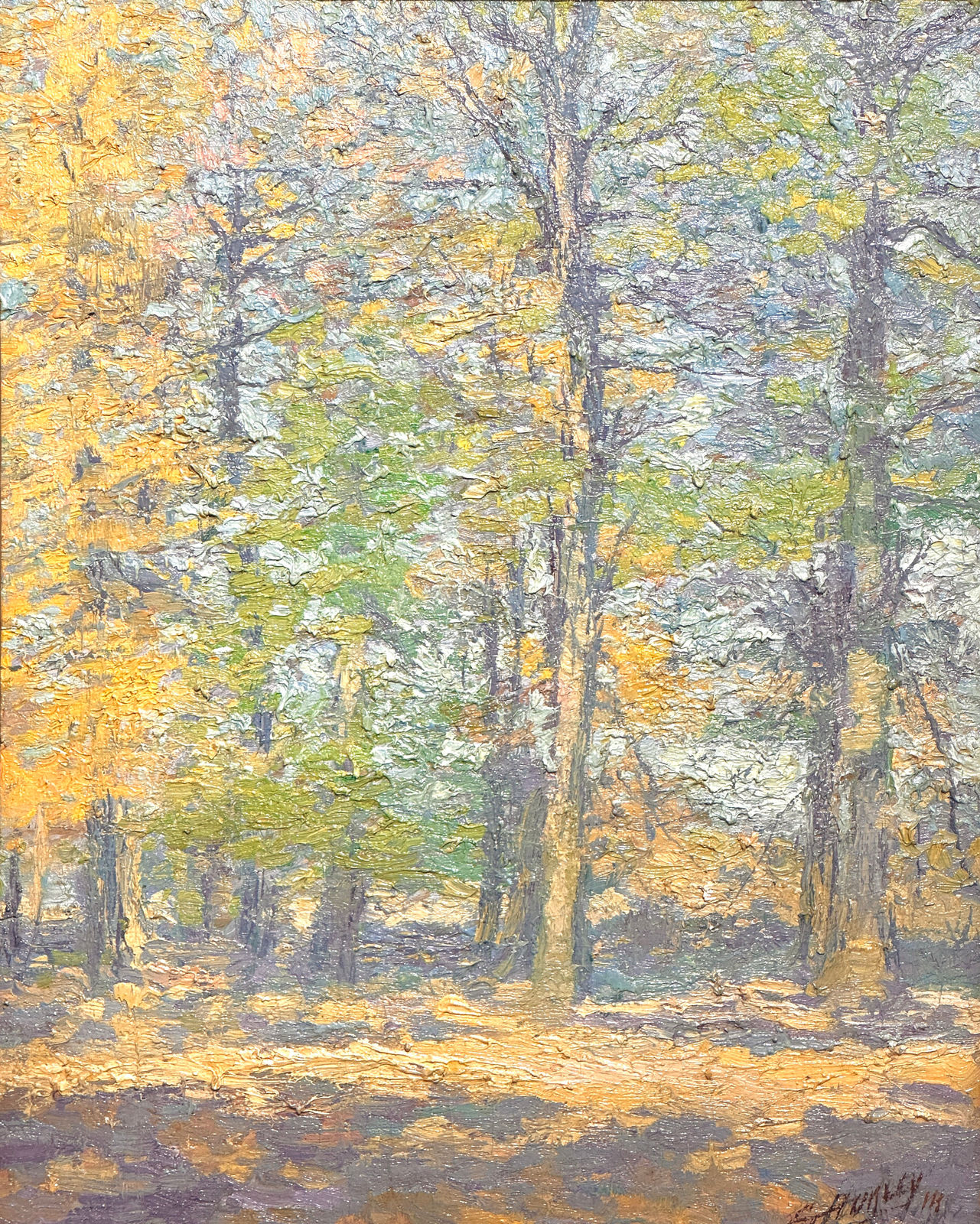 Edward T. Hurley - (1869-1950), Kentucky Woods, 1914