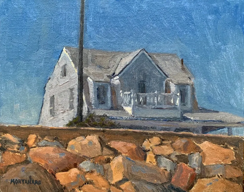 Todd Montanaro (b. 1967), Across the Rocks