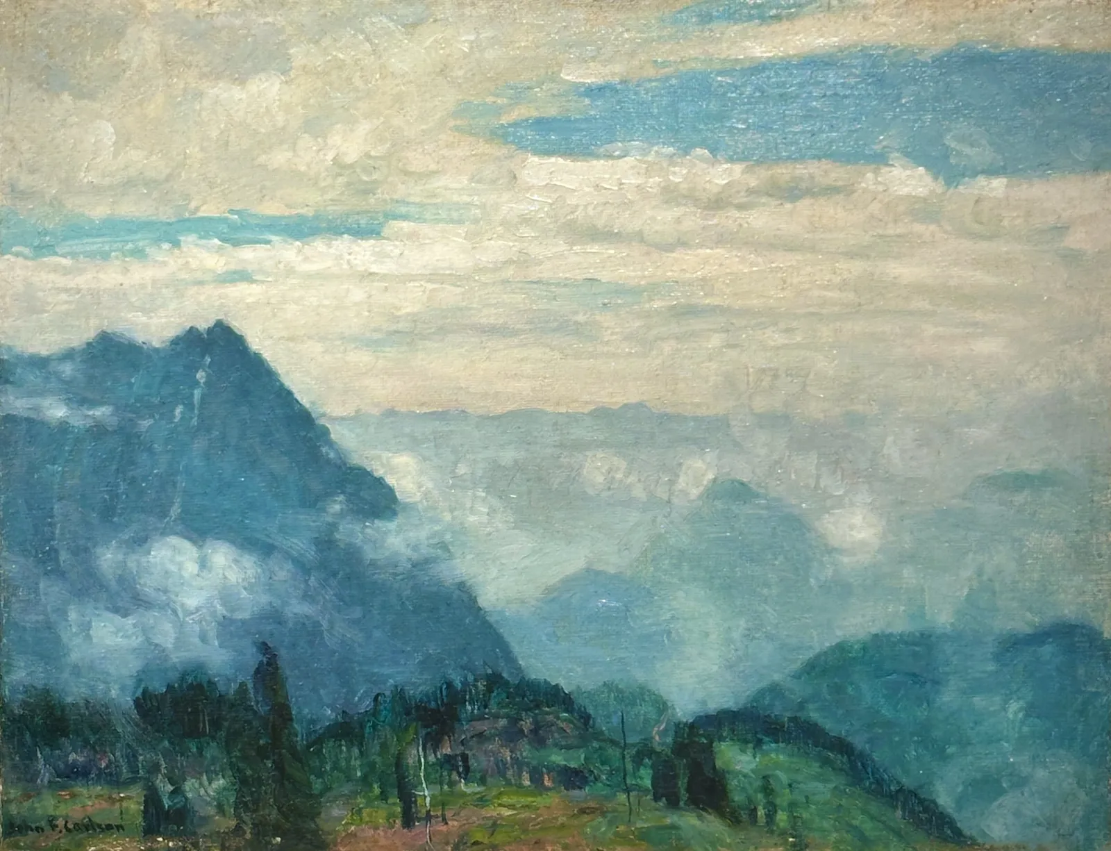 John F Carlson (1875-1945), Mountain Mists