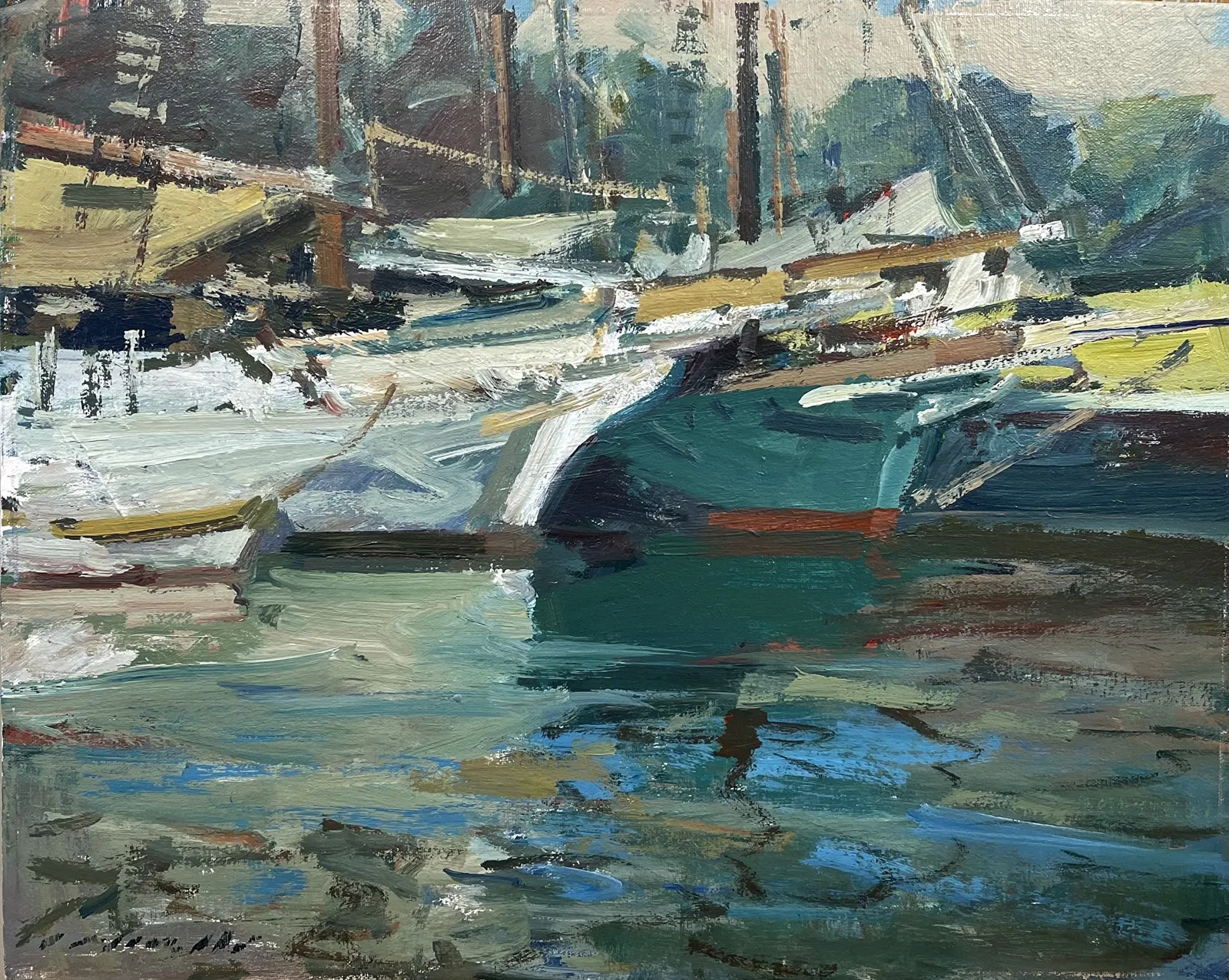 Charles Movalli (1945-2016), Four Hulls