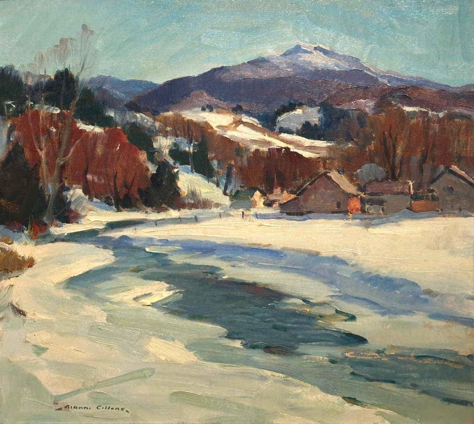 Gianni Cilfone (1908-1990), New England Winter