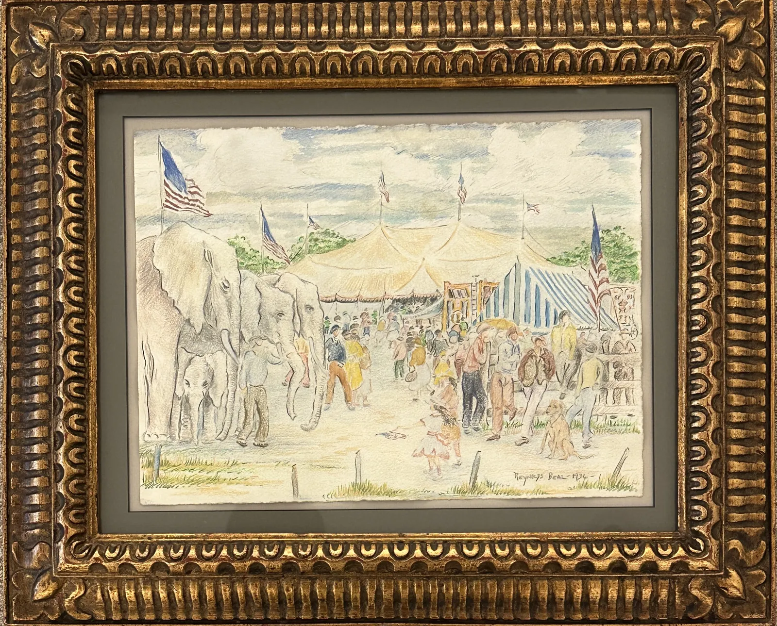 Reynolds Beal (1866-1951), Circus