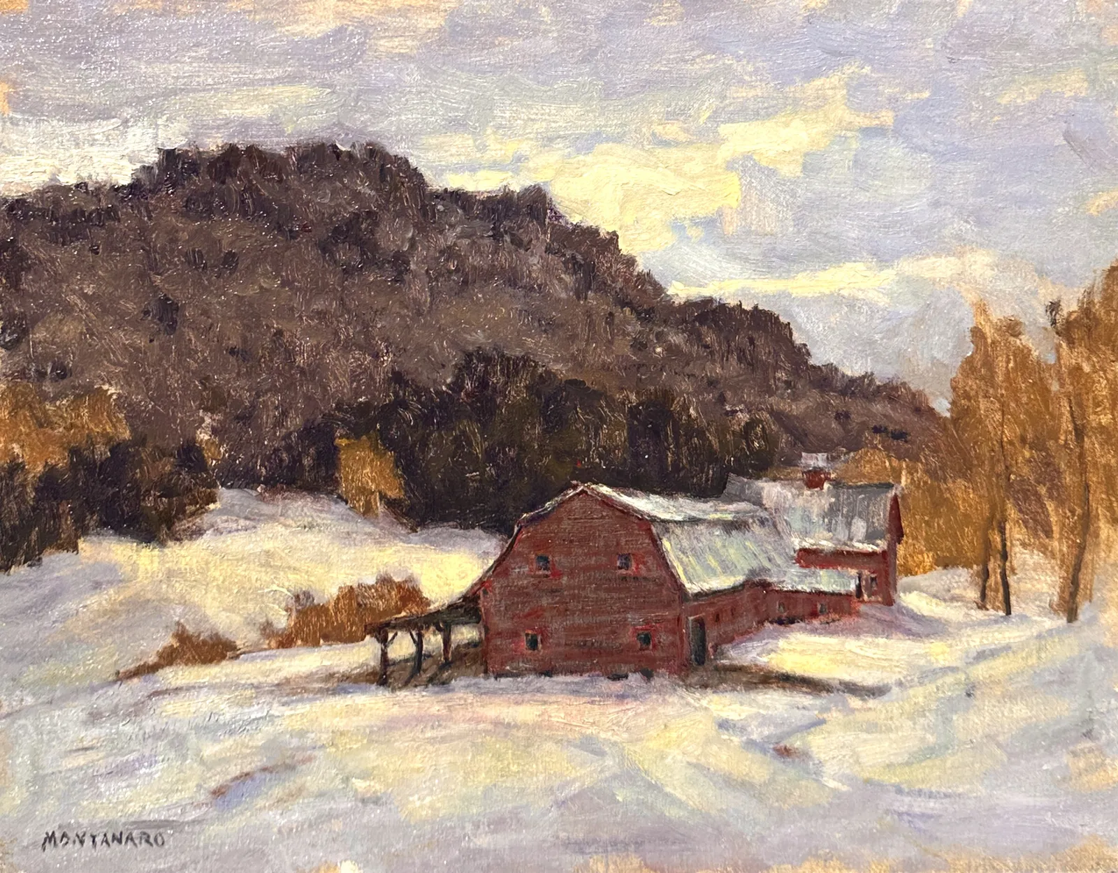 Todd Montanaro (b. 1967), The Sheep Farm