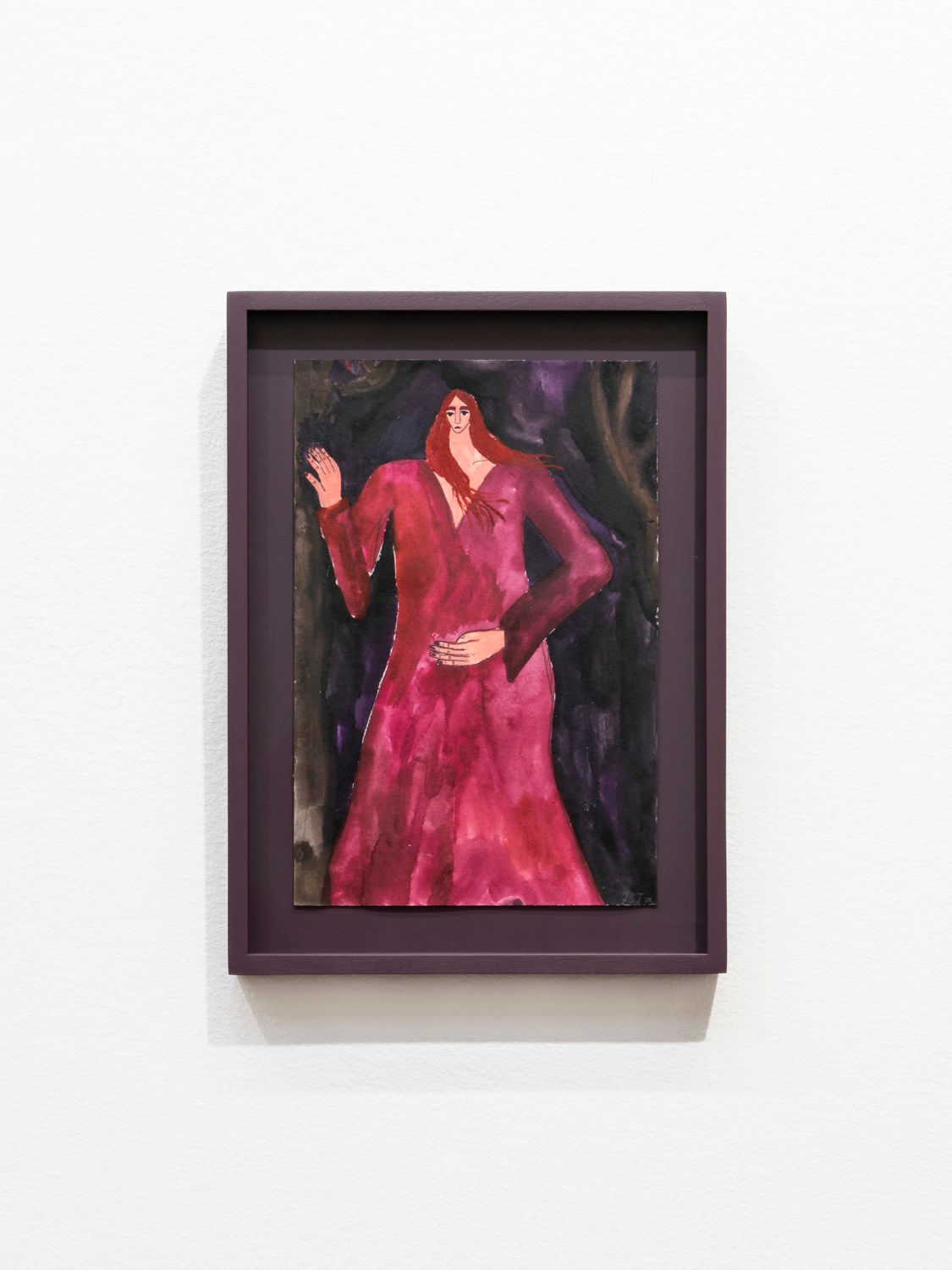 Ida Thorhauge, Sketch for Not Admitting a Wound, 2025