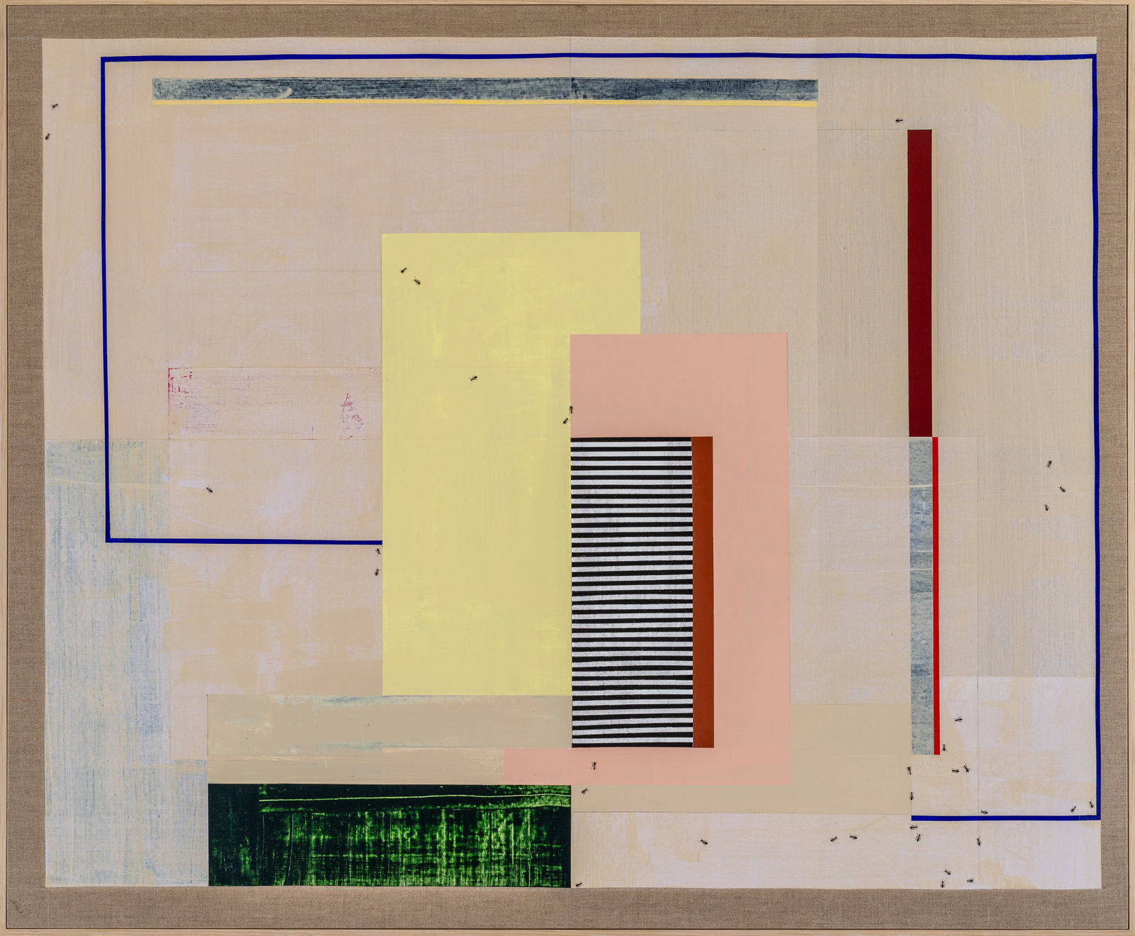 Ruba Salameh, Green Velvet, 2021