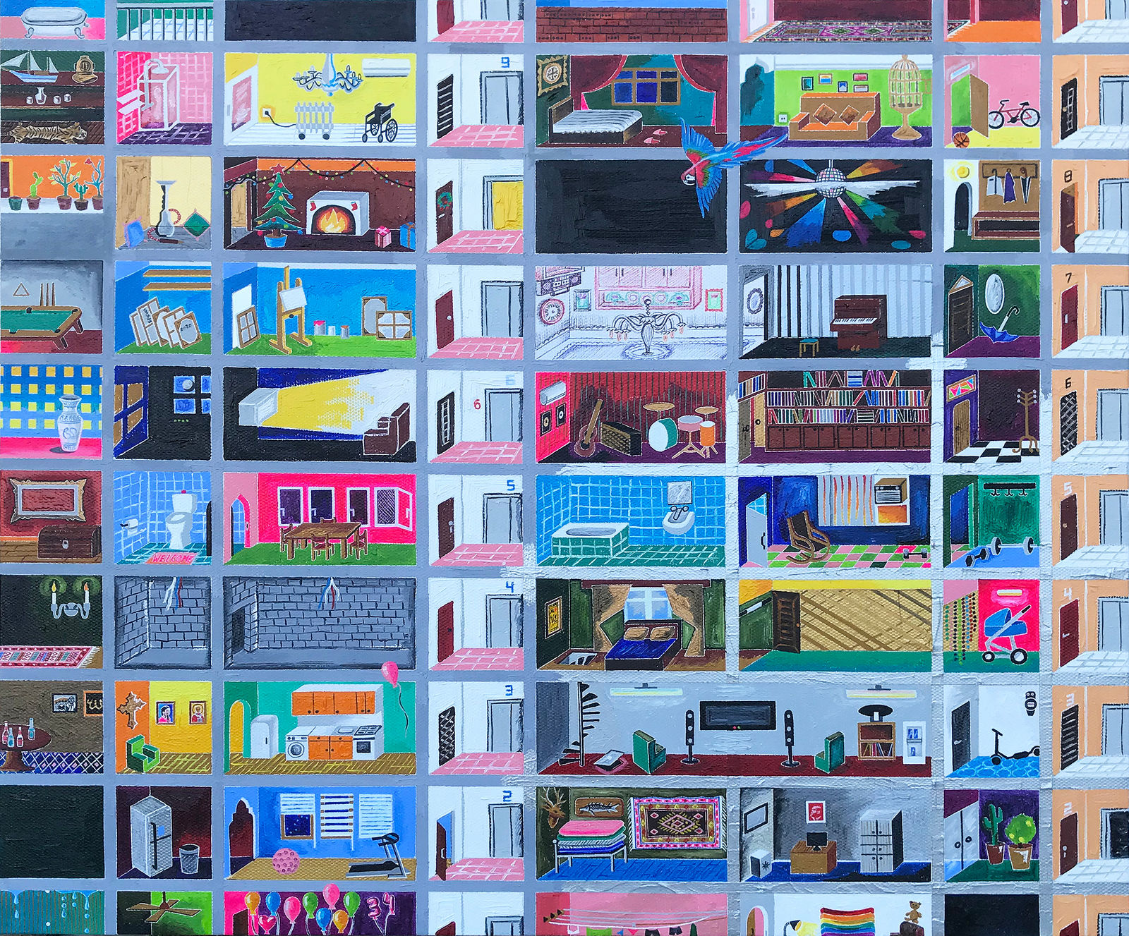 Farhad Nikfam, Untitled , 2020