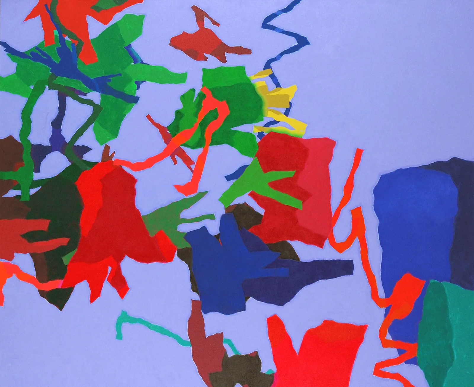 Harold Cohen, Mid-Morning, 2010