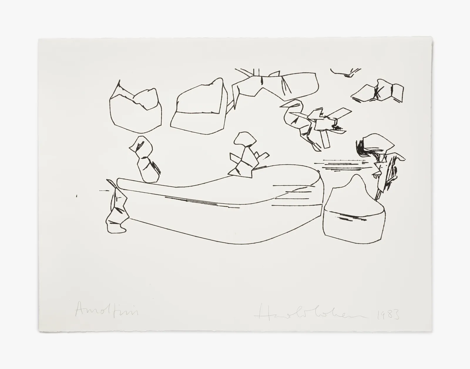 Harold Cohen, Untitled, 1983