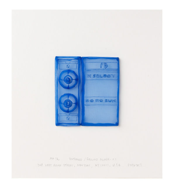 Do Ho Suh, Specimen Series: Entrance / Ground Floor 1, Apartment A, 348 West 22nd Street, New York, NY, 10011, USA, 2013