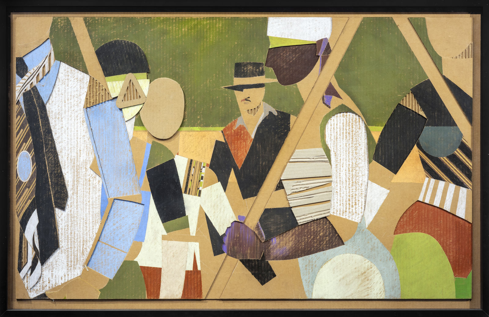 Jann Haworth, Series March - 1 Robert 1 Dennis & Gabriel, 2016-2017