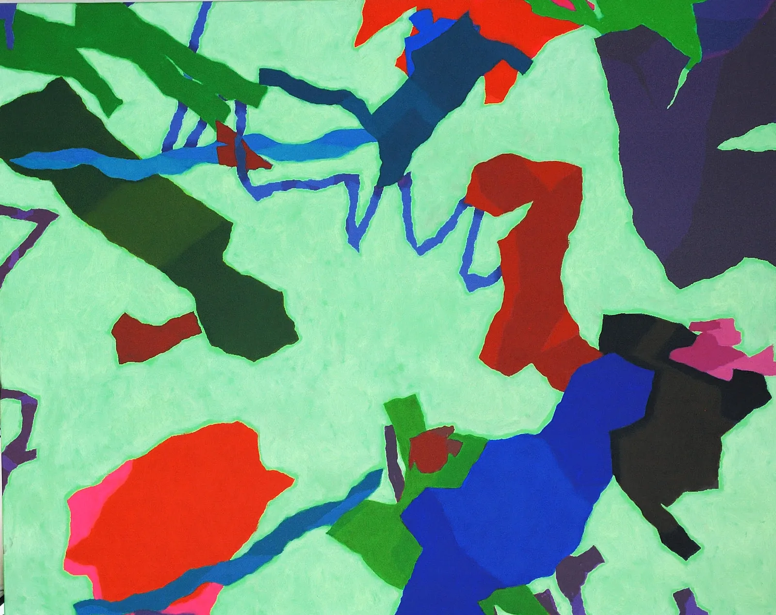 Harold Cohen, Taking Place, 2011