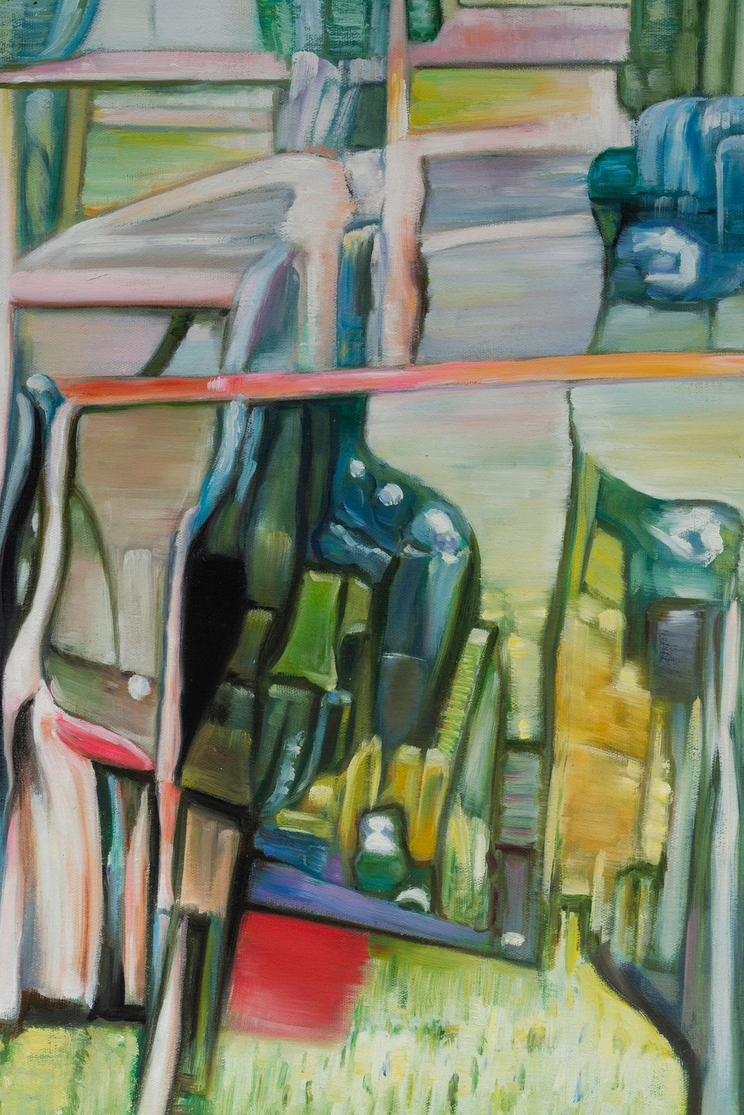 Alexander Reben, A Bunch of Different Types of Scissors on a Table, 2018