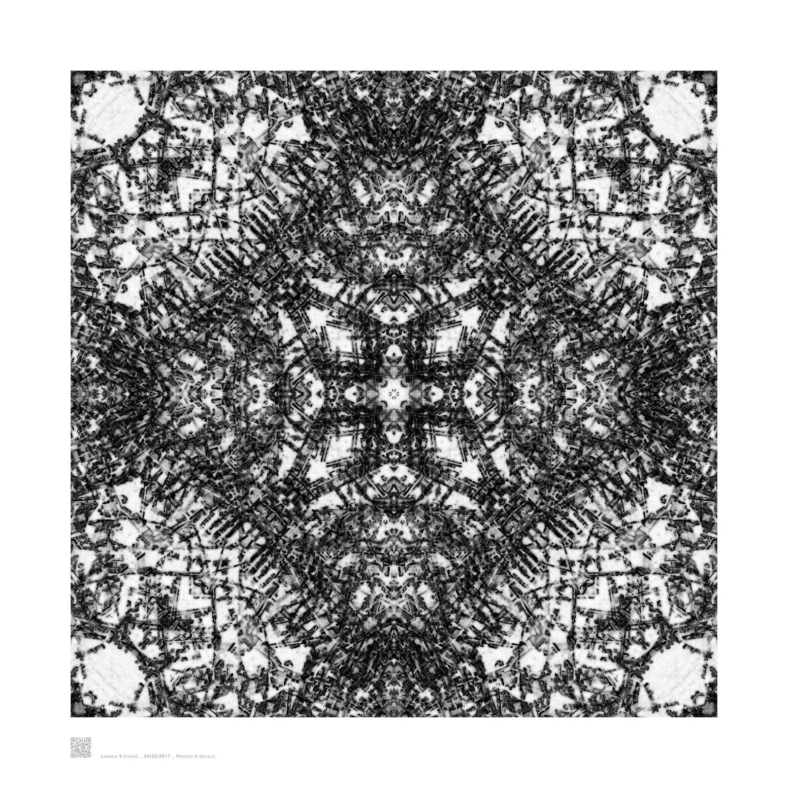 Michael Takeo Magruder, Imaginary Cities – London 5 (study) _ 24/03/2017 _ Process II (detail), 2017