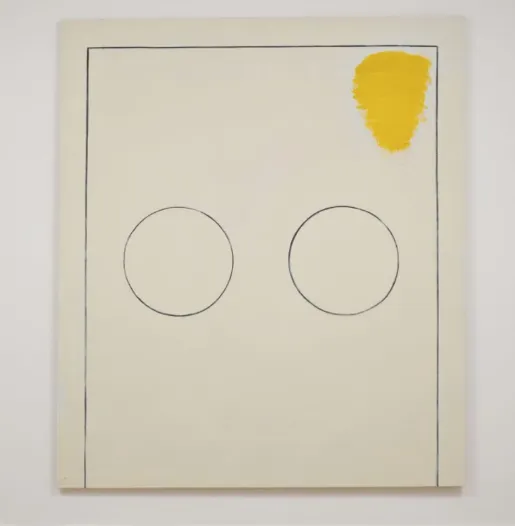 Bernard Cohen, White Painting, 1959