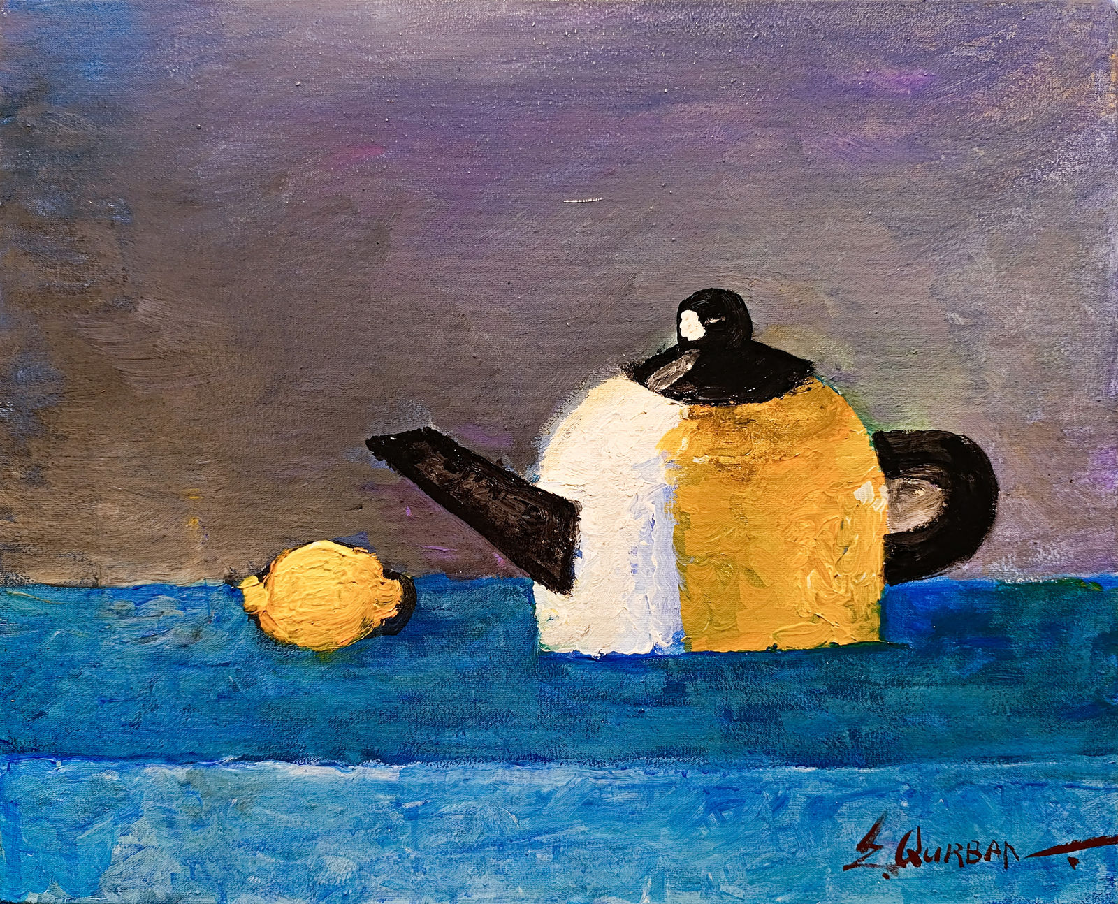 Eldar Gurban, Still life. Kettle & Lemon, 2024